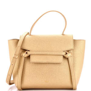 Celine Nano Belt Bag Textured Leather